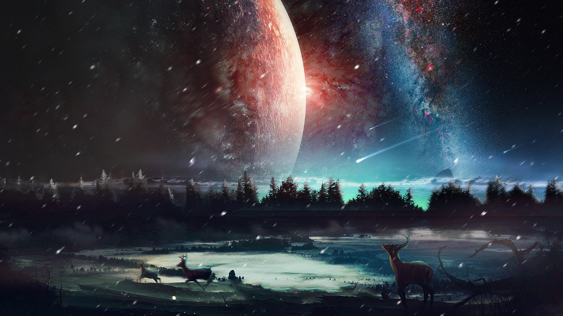 Universe Scenery HD Laptop Full 1080p 4k Wallpaper Image Photos