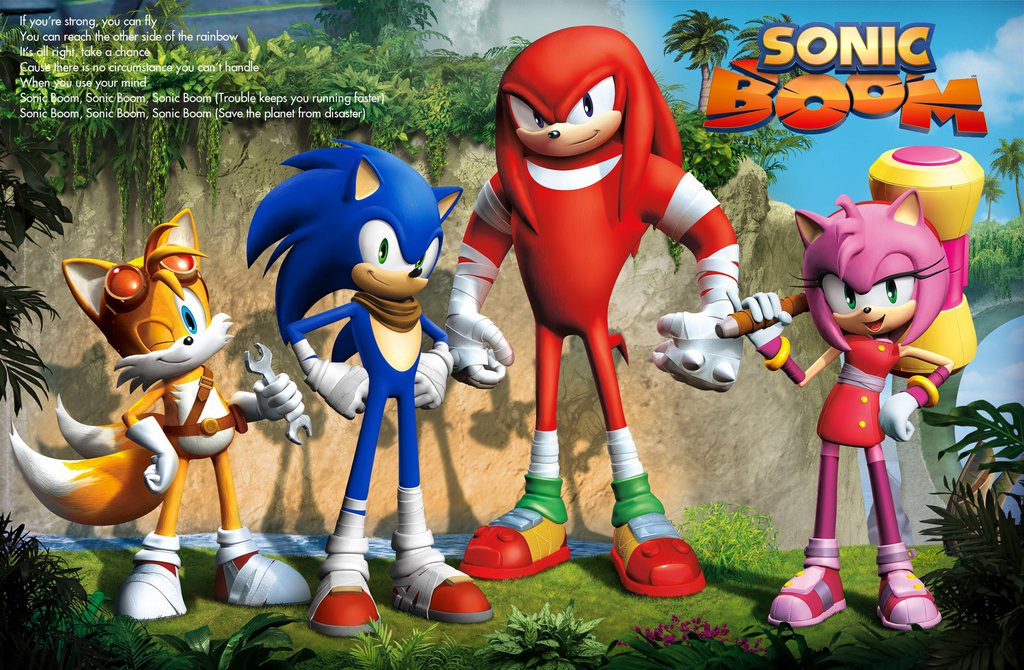 Sonic Boom Wallpaper By Thewolfbunny