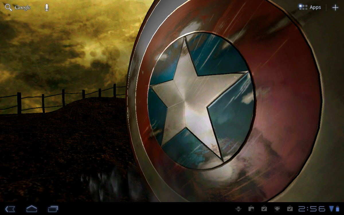 Android Wallpaper Review Captain America Live Wallpaper Android