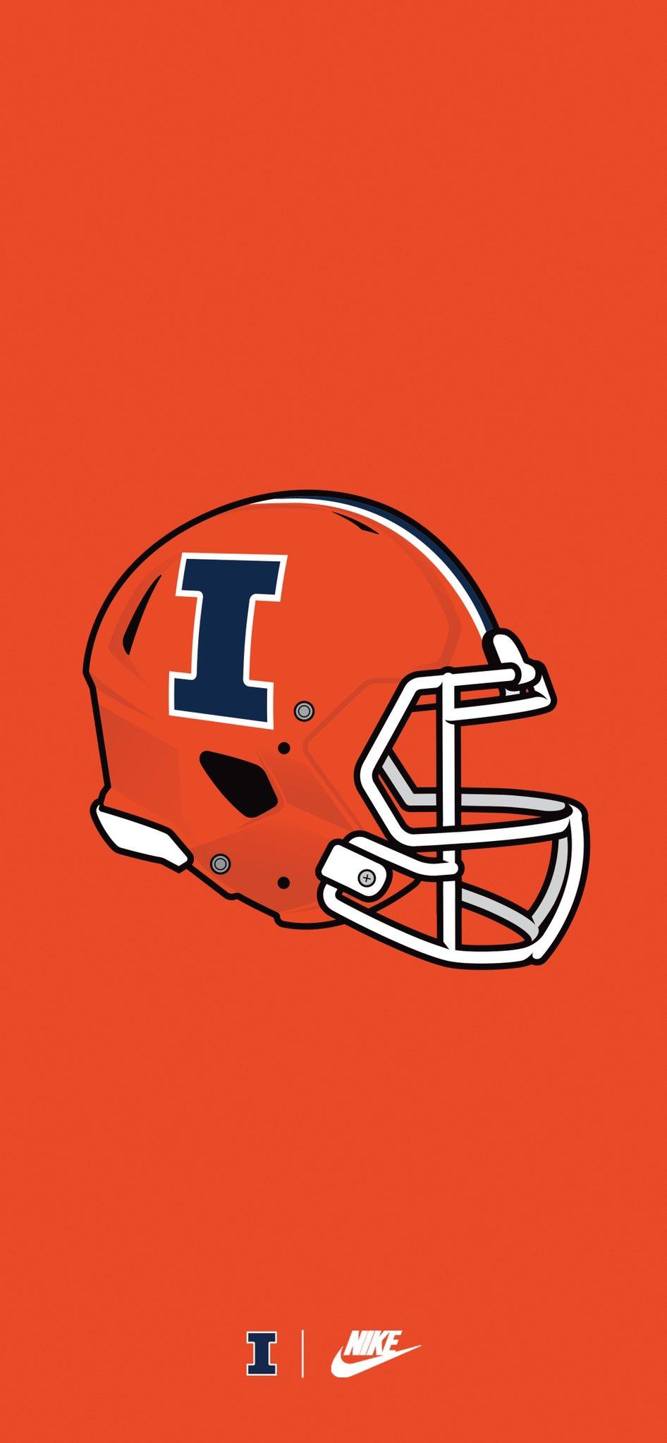 Illinois Football On X New Helmet Wallpaper Illini