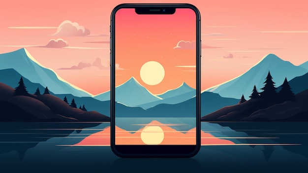 Phone Screen Wallpaper Image