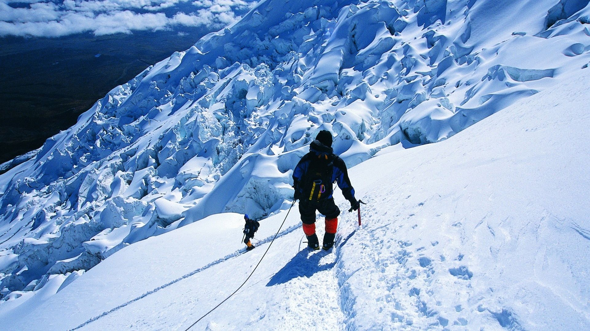 Sport Ice Climbing Desktop Background picture nr