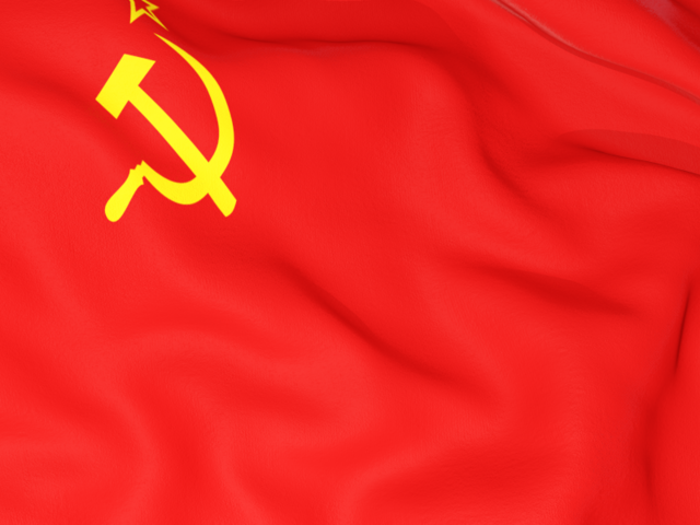 Ussr Flag Illustration Of Soviet