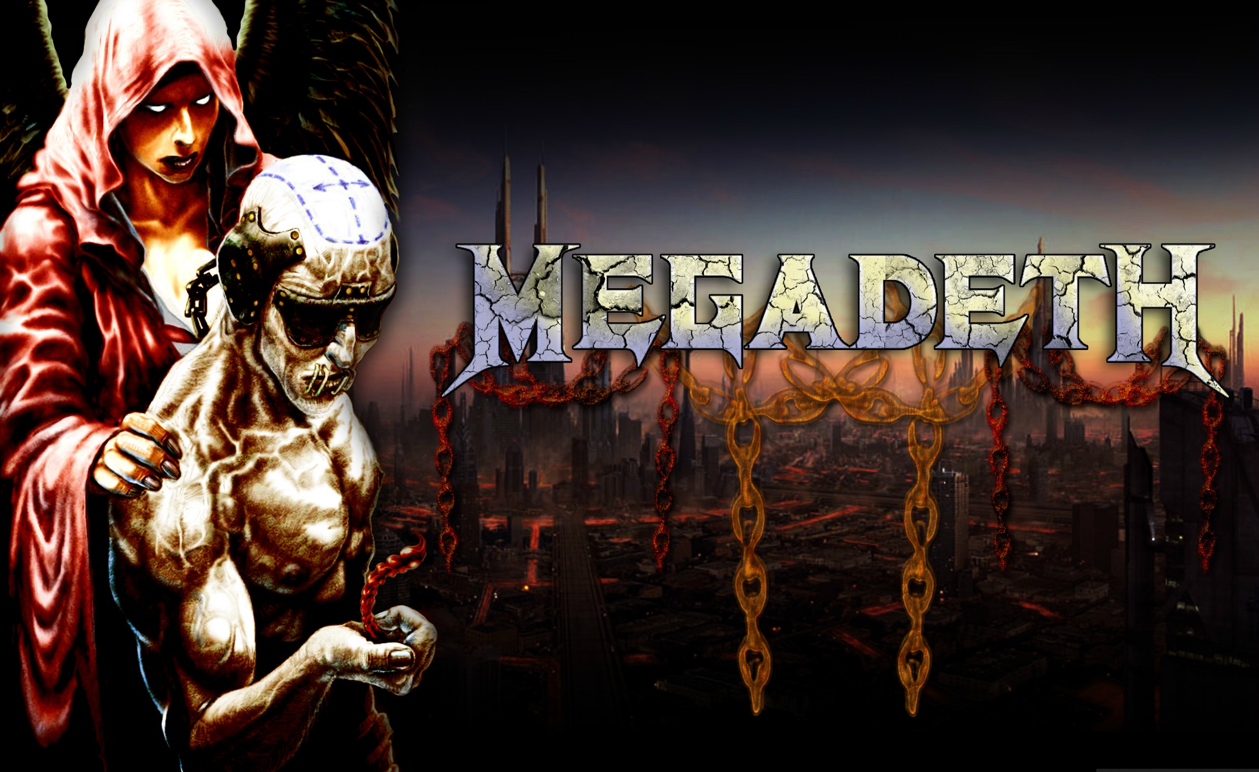 Megadeth Puter Wallpaper Desktop Background