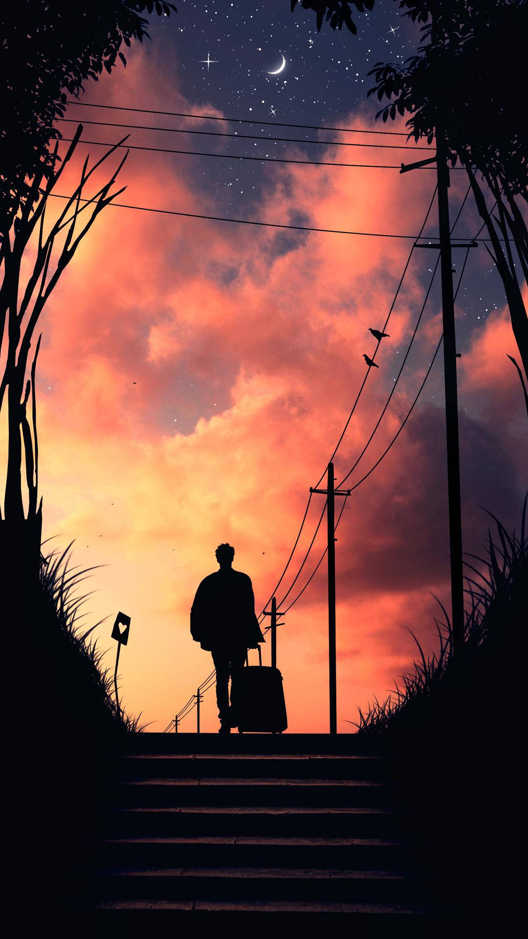 Alone Boy Anime Wallpaper