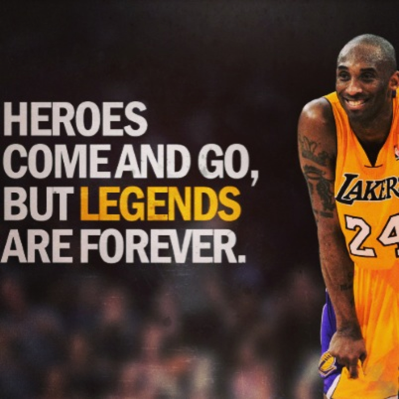 Kobe Is A Legend Wallpaper All The Way