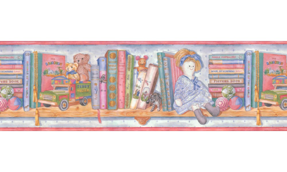 🔥 Free download Home Books Wallpaper Border B8191MX [1000x600] for your