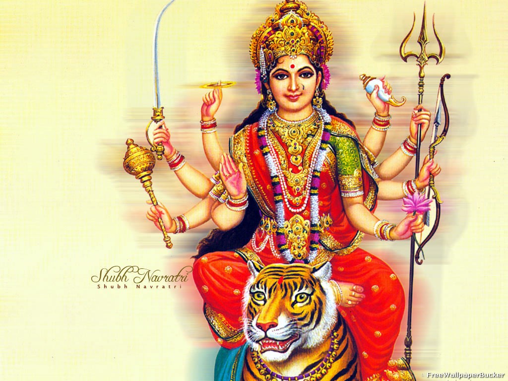 Durga Mata Hindu Goddess Maa Most Beautiful Wallpaper