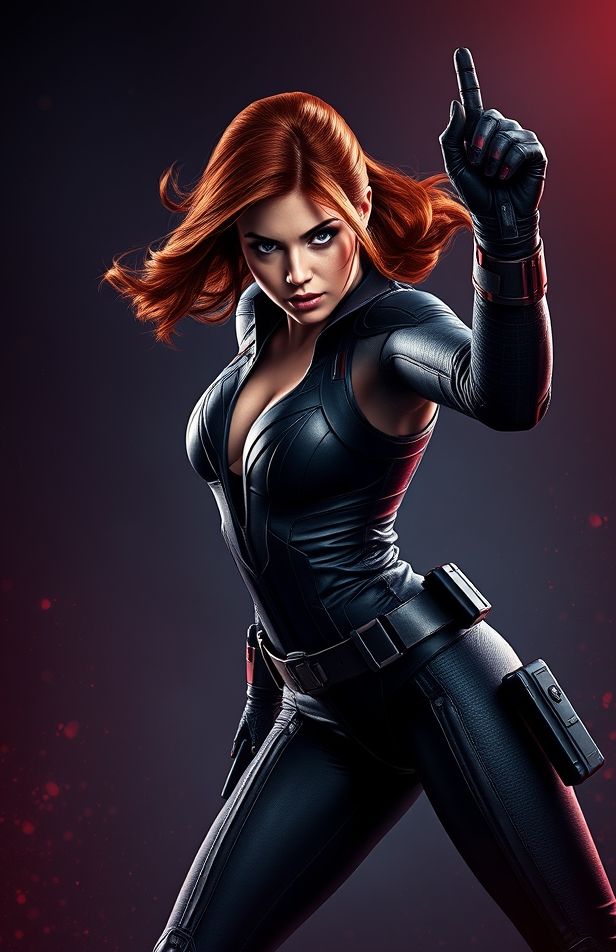 Black Widow Hd Wallpaper