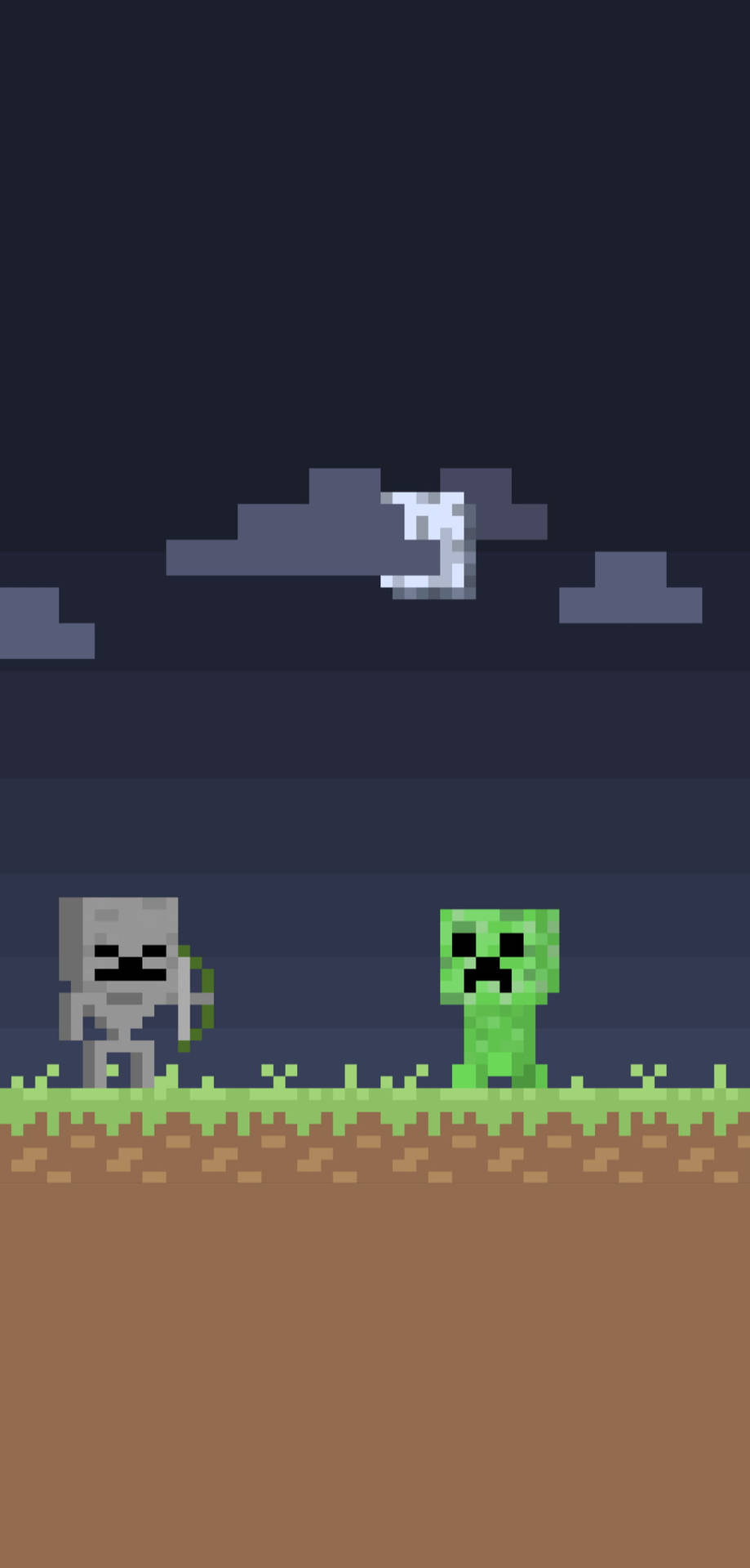 Minecraft Creeper Background Wallpaper