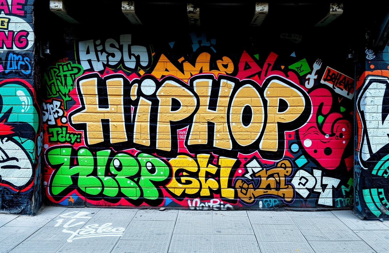 Hip Hop Graffiti Wallpaper
