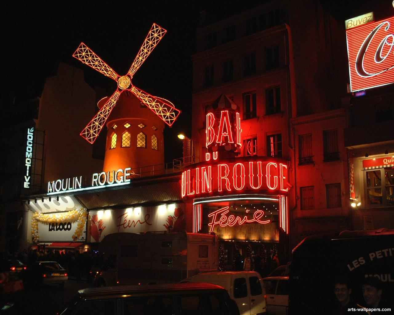 Moulin Rouge Wallpaper Paris