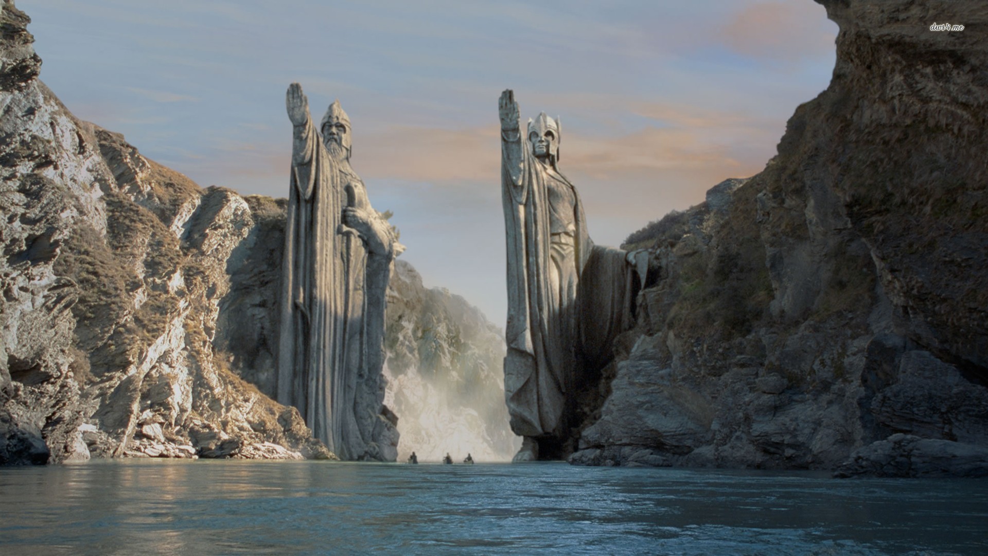 Gate of Argonath   Lord of the Rings wallpaper   Movie wallpapers 1920x1080