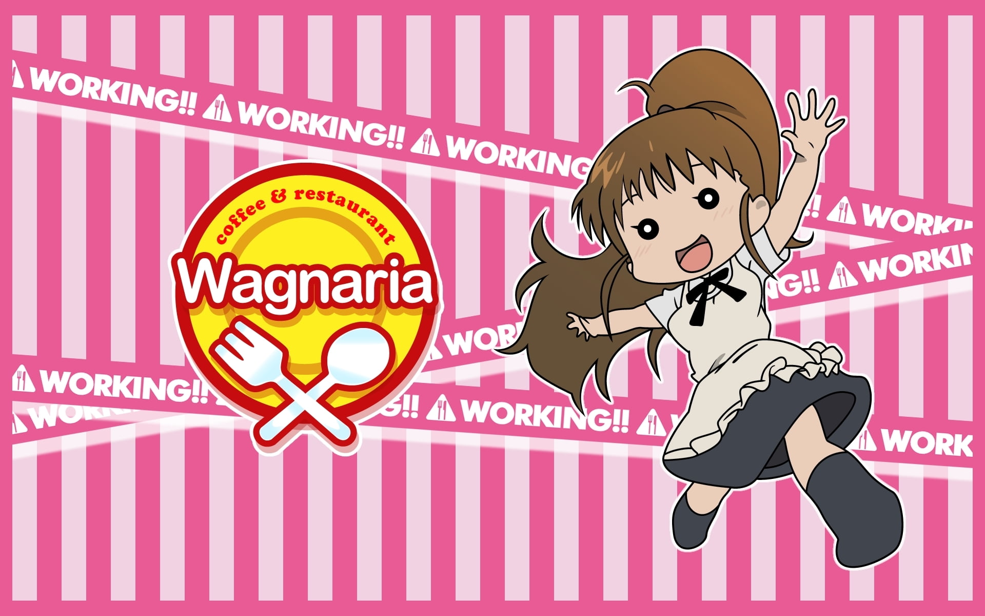 Wagnaria Anime Poster HD Wallpaper
