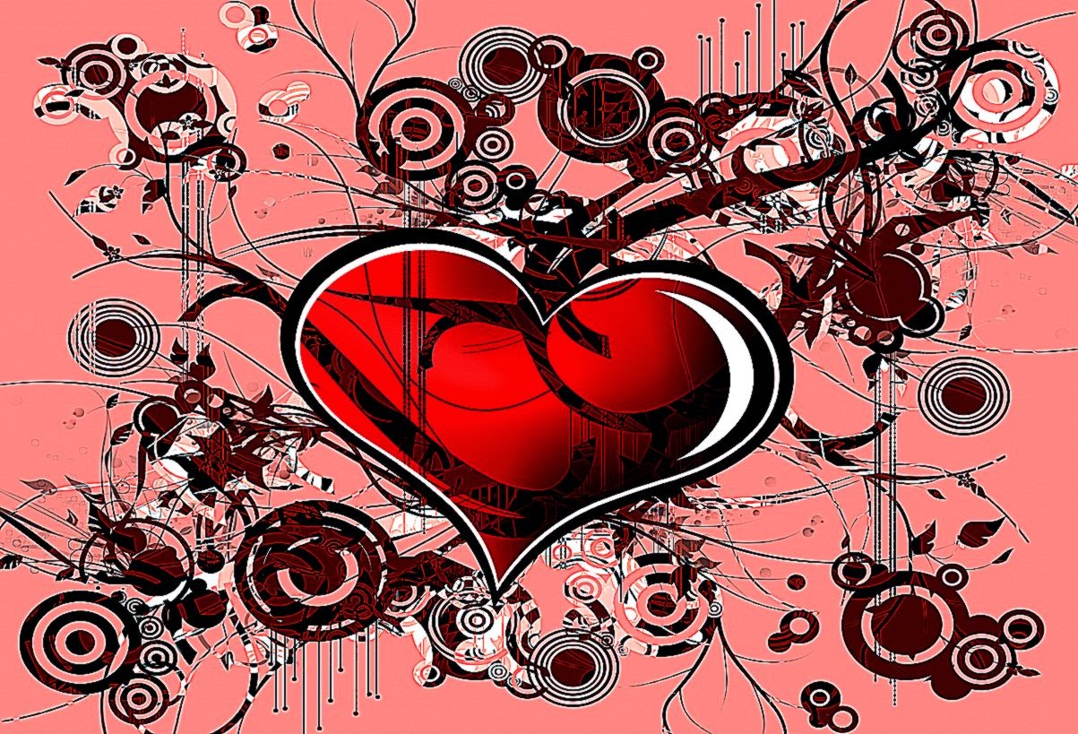 Abstract Love Art Wallpaper Background History