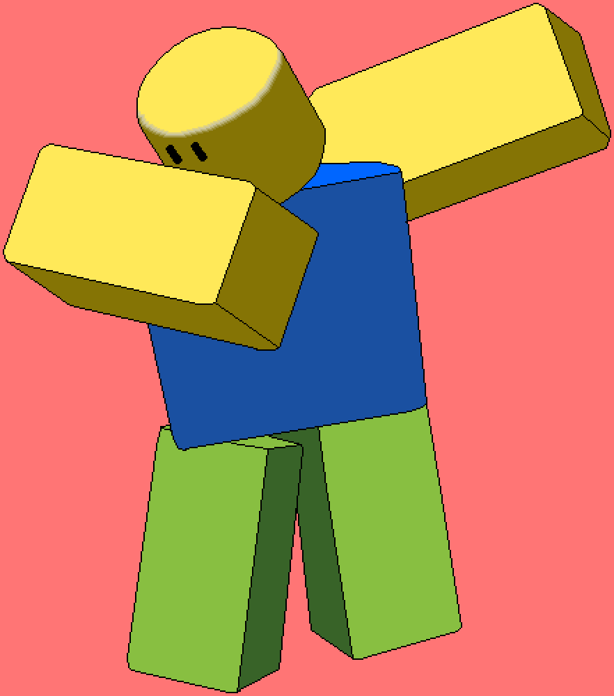 Free Png Download Roblox Dabbing Png Images Background - Mlg Noob,  Transparent Png - 850x675(#264955) - PngFind