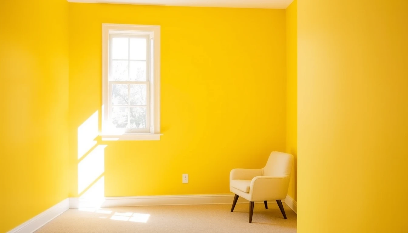 Solid Yellow Wallpaper