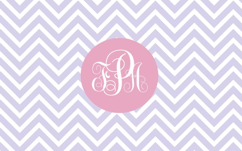 Diy Monogram Wallpaper Primp Paper