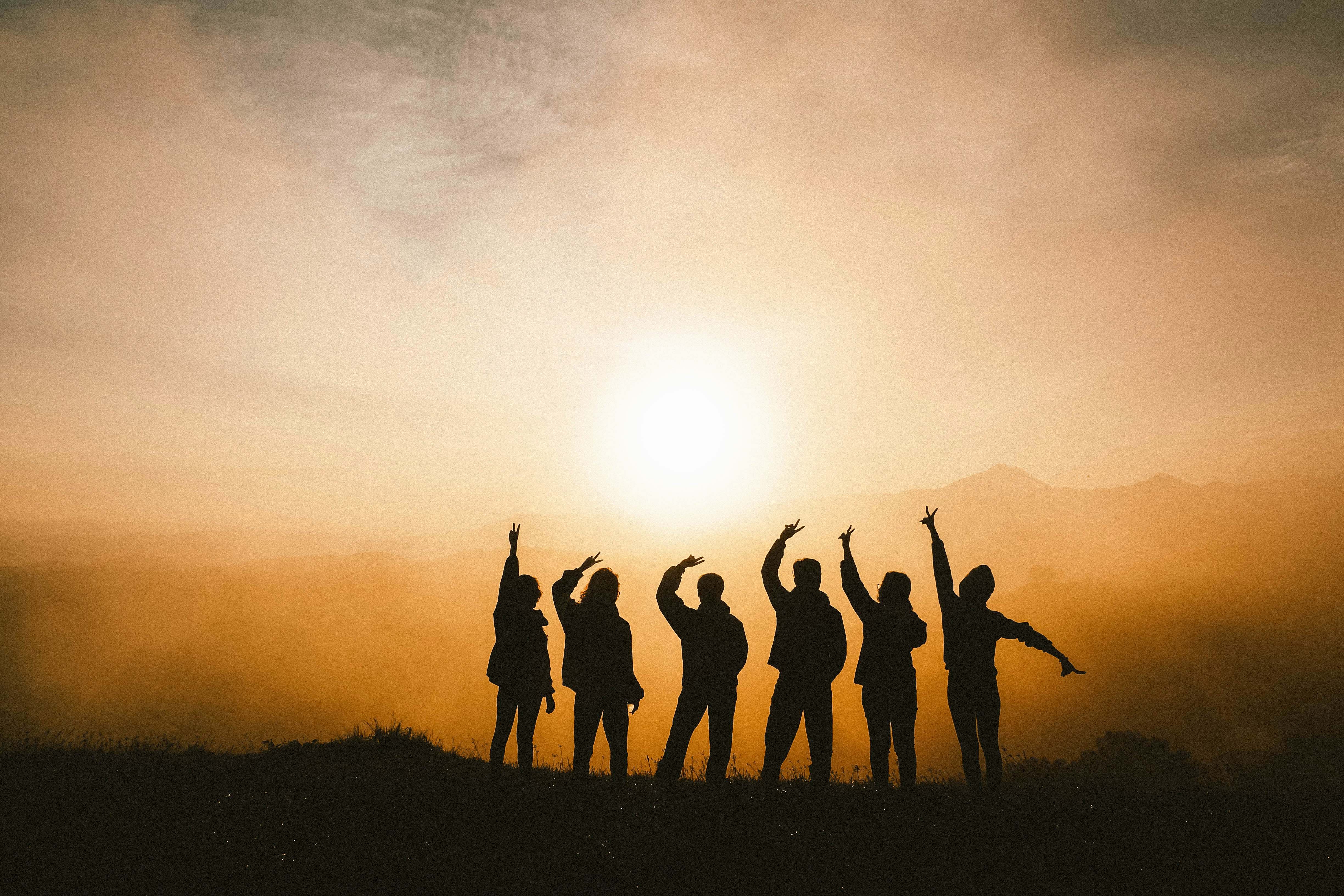 Group Of People Wallpaper