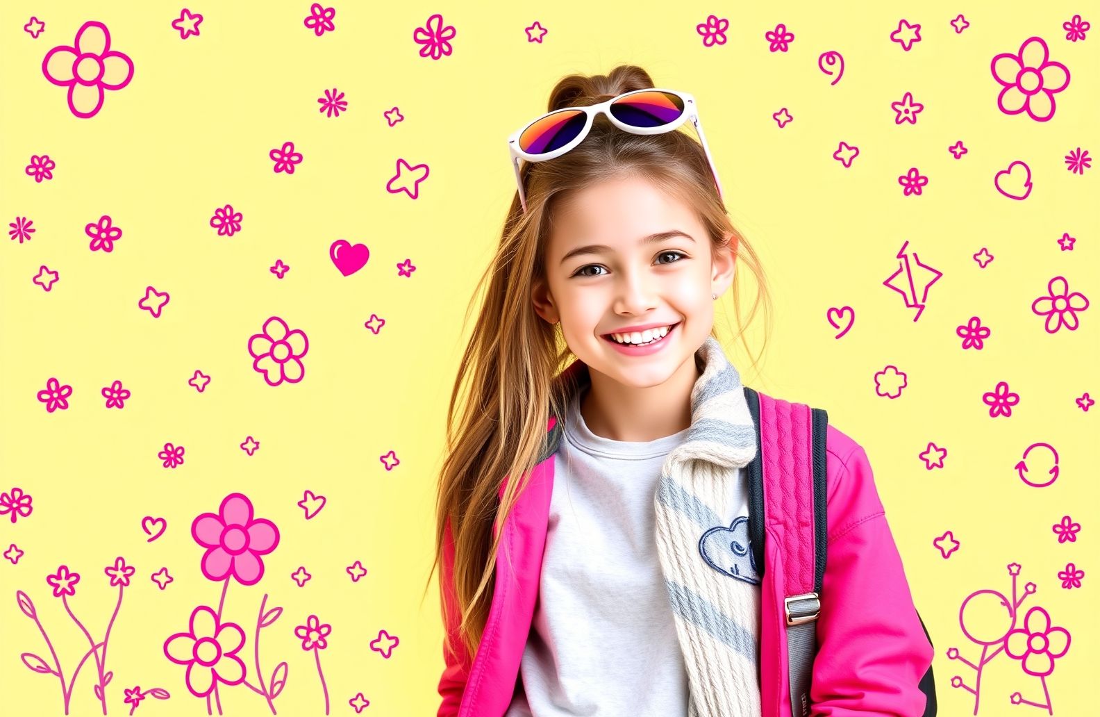 Cute Teen Girl Wallpaper