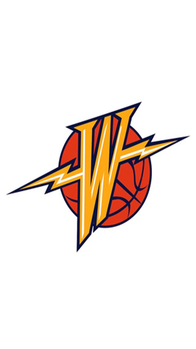 Golden State Warriors Plain Logo iPhone Wallpaper S