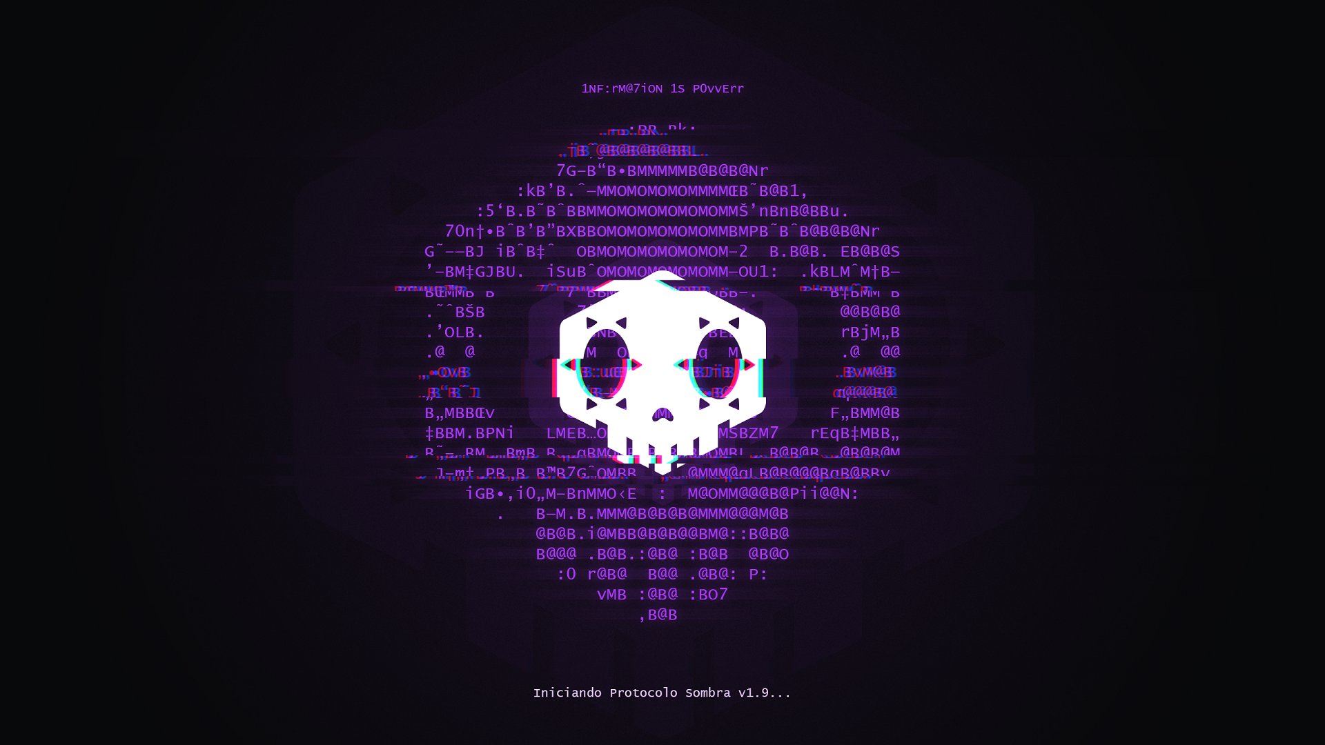 Overwatch Sombra Hacker Logo Wallpaper For