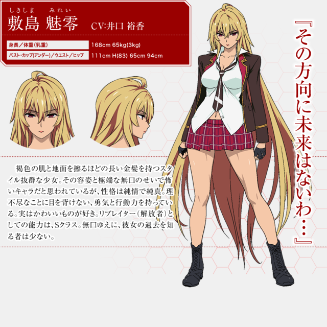 Additional Valkyrie Drive Mermaid Character Designs Previewed