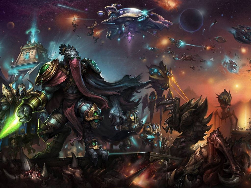 Starcraft Protoss Vs Zerg iPhone Amp Wallpaper Pictures To Pin