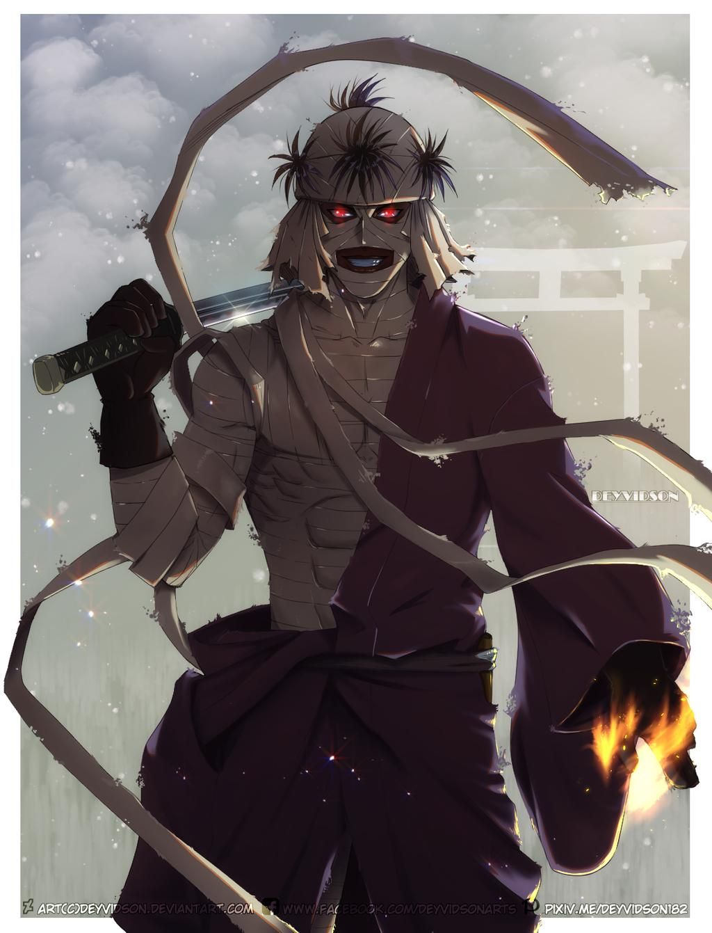 Makoto Shishio By Deyvidson Rurouni Kenshin Anime