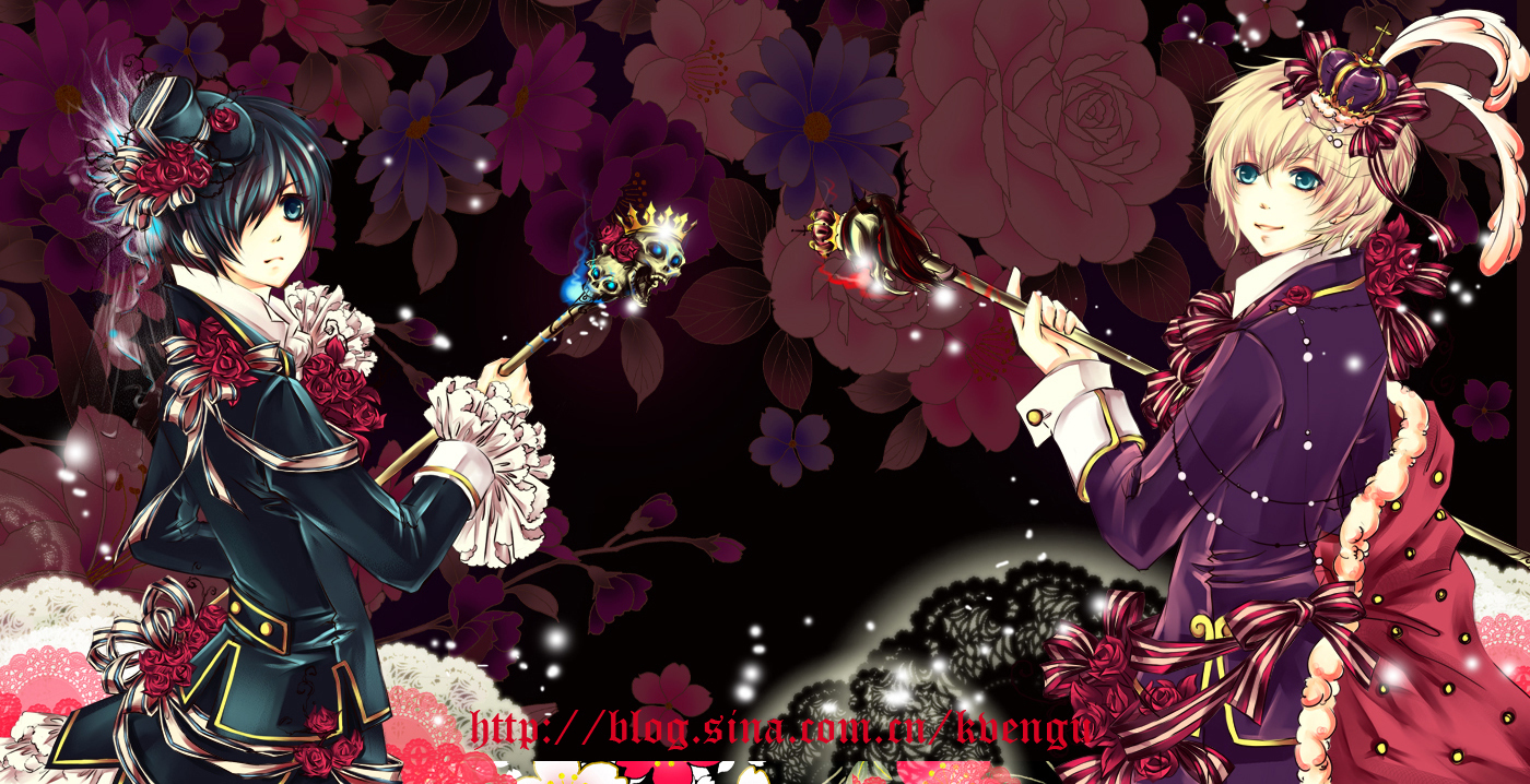 Kuroshitsuji Imagens Ciel And Alois HD Wallpaper Background