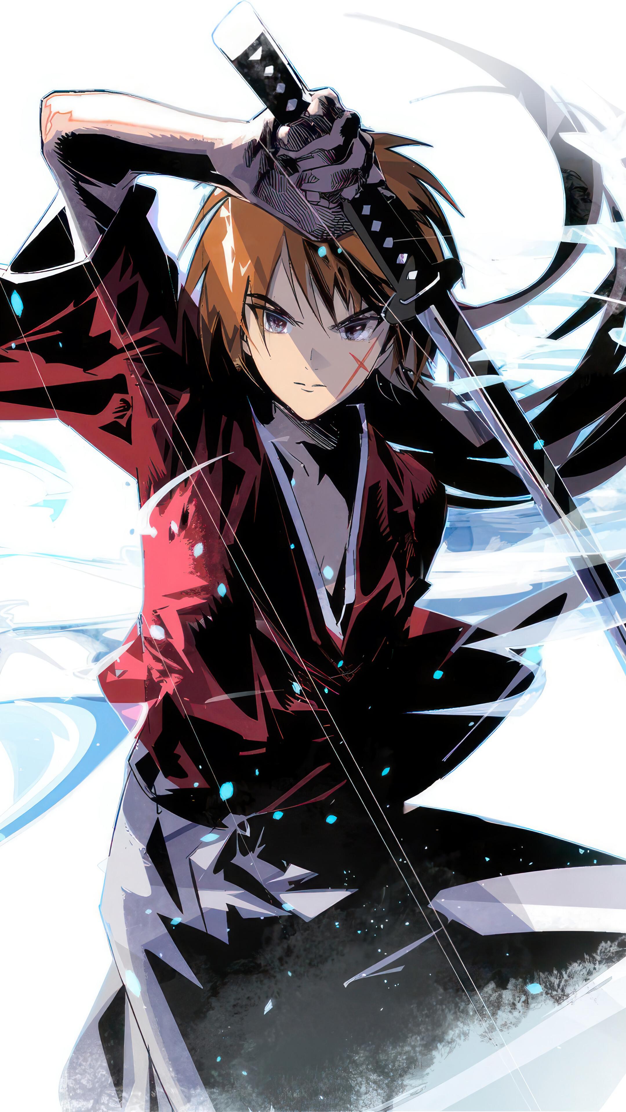 Rurouni Kenshin Anime Kenshin Himura 4K Wallpaper iPhone HD Phone #1341l