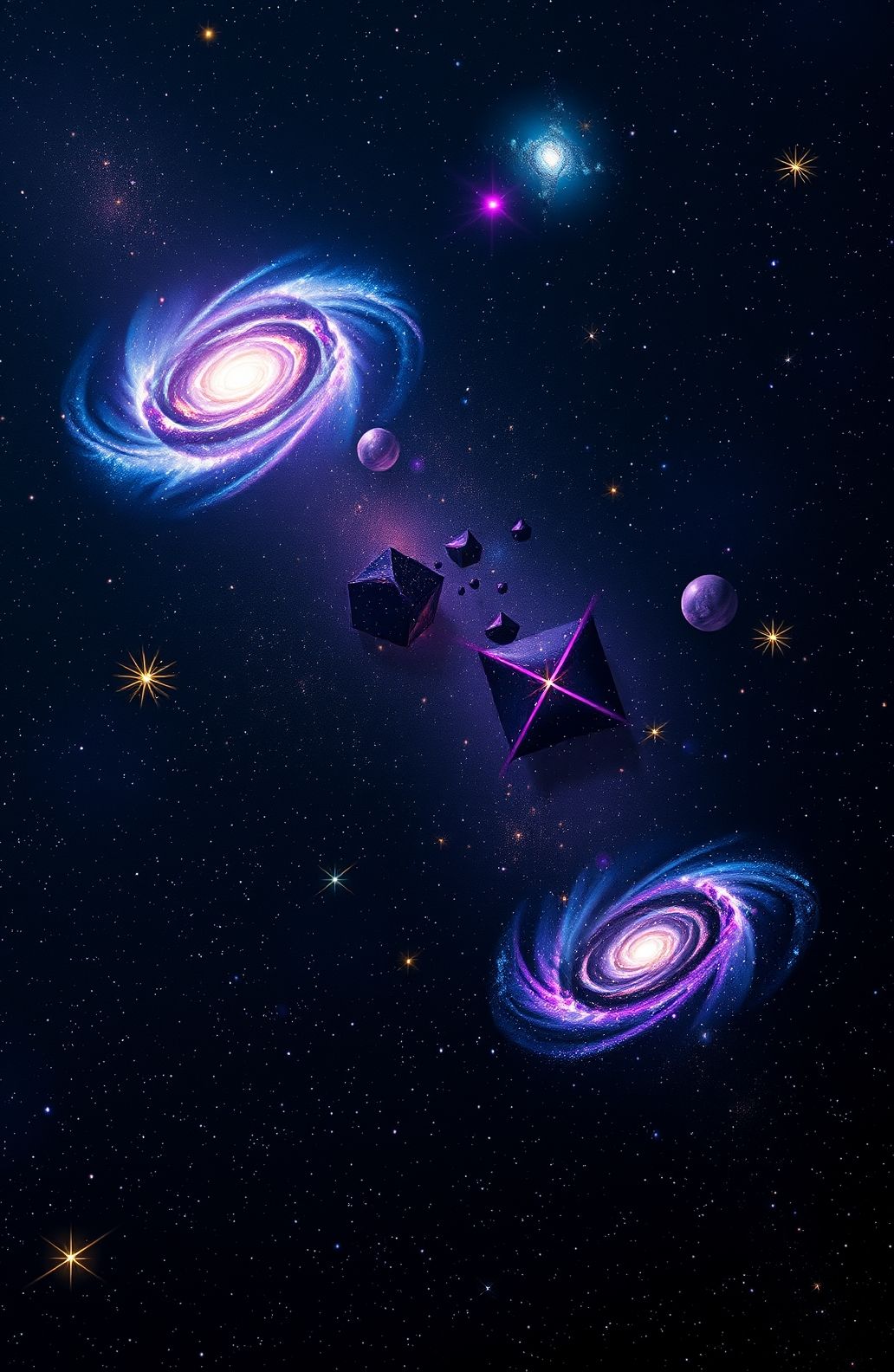 Black Galaxy Wallpaper