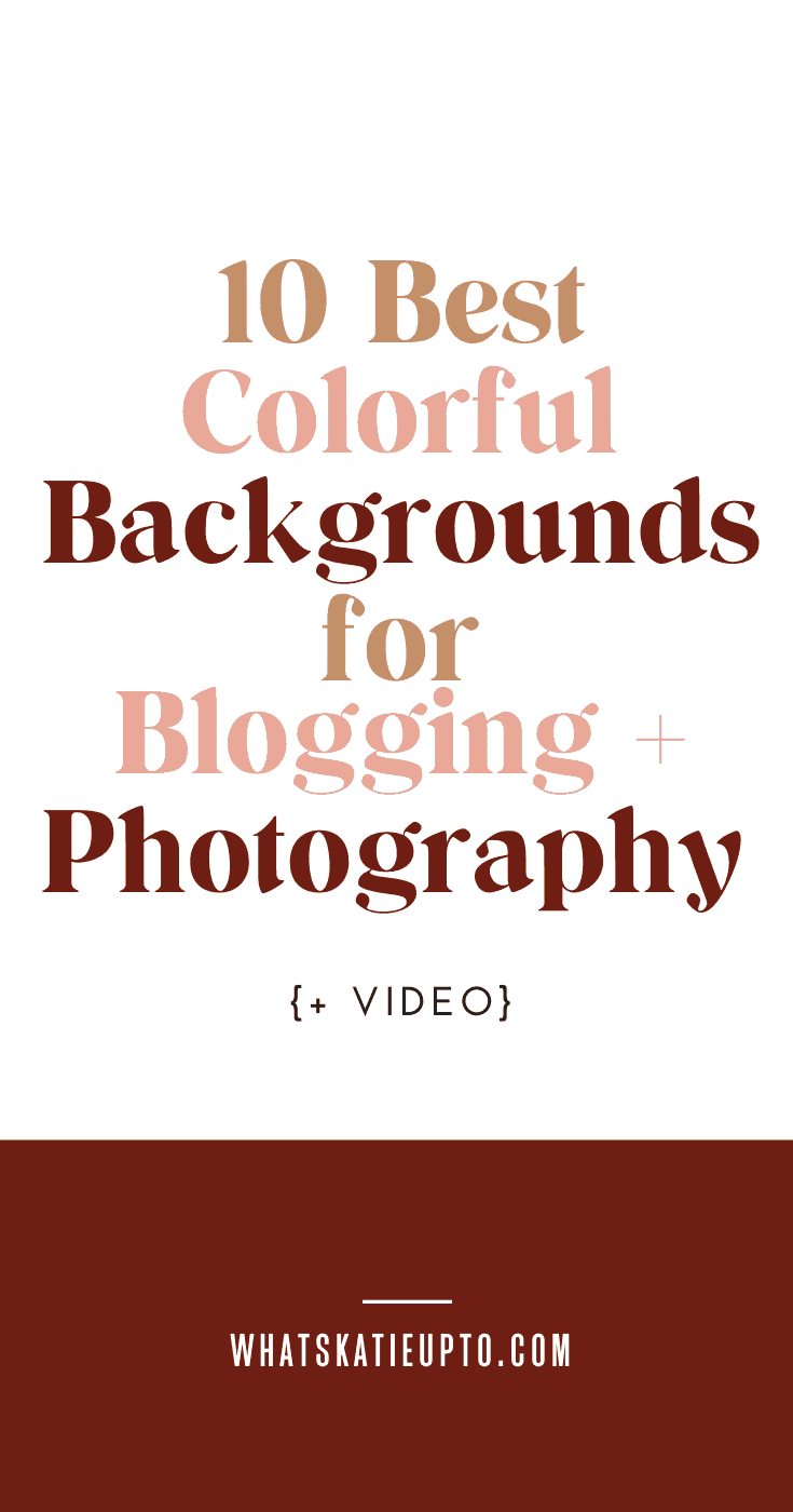 Best Colorful Background For Ging Photography Video