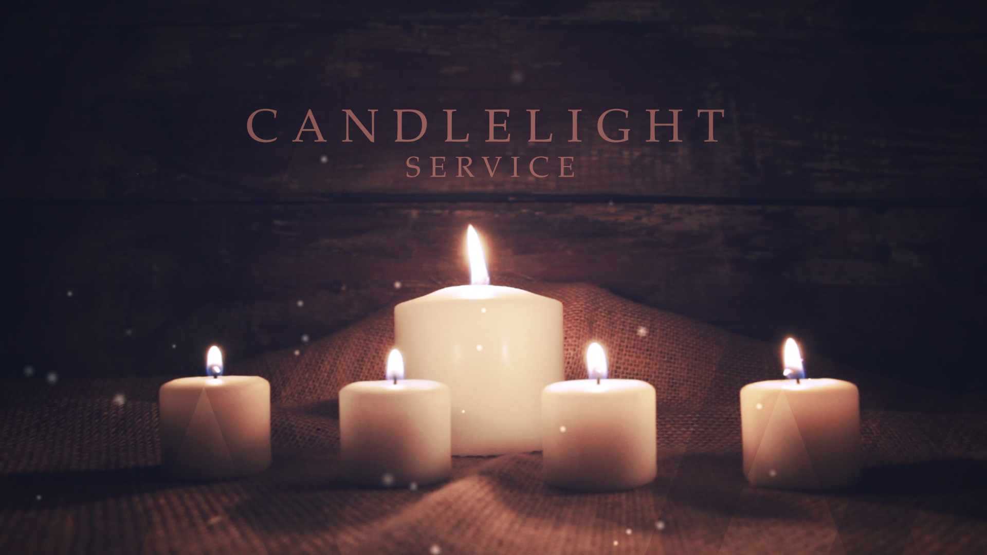 Christmas Eve Candlelight Service The Chapel In