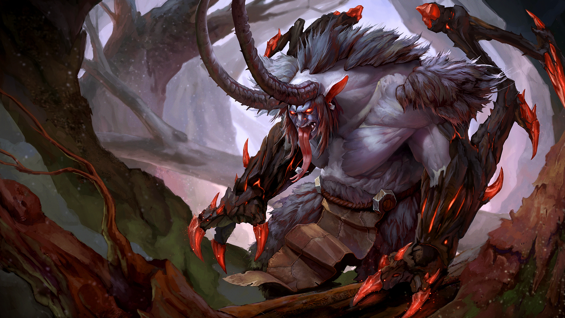 World Of Warcraft Legion Xavius Satyr Demon Wallpaper