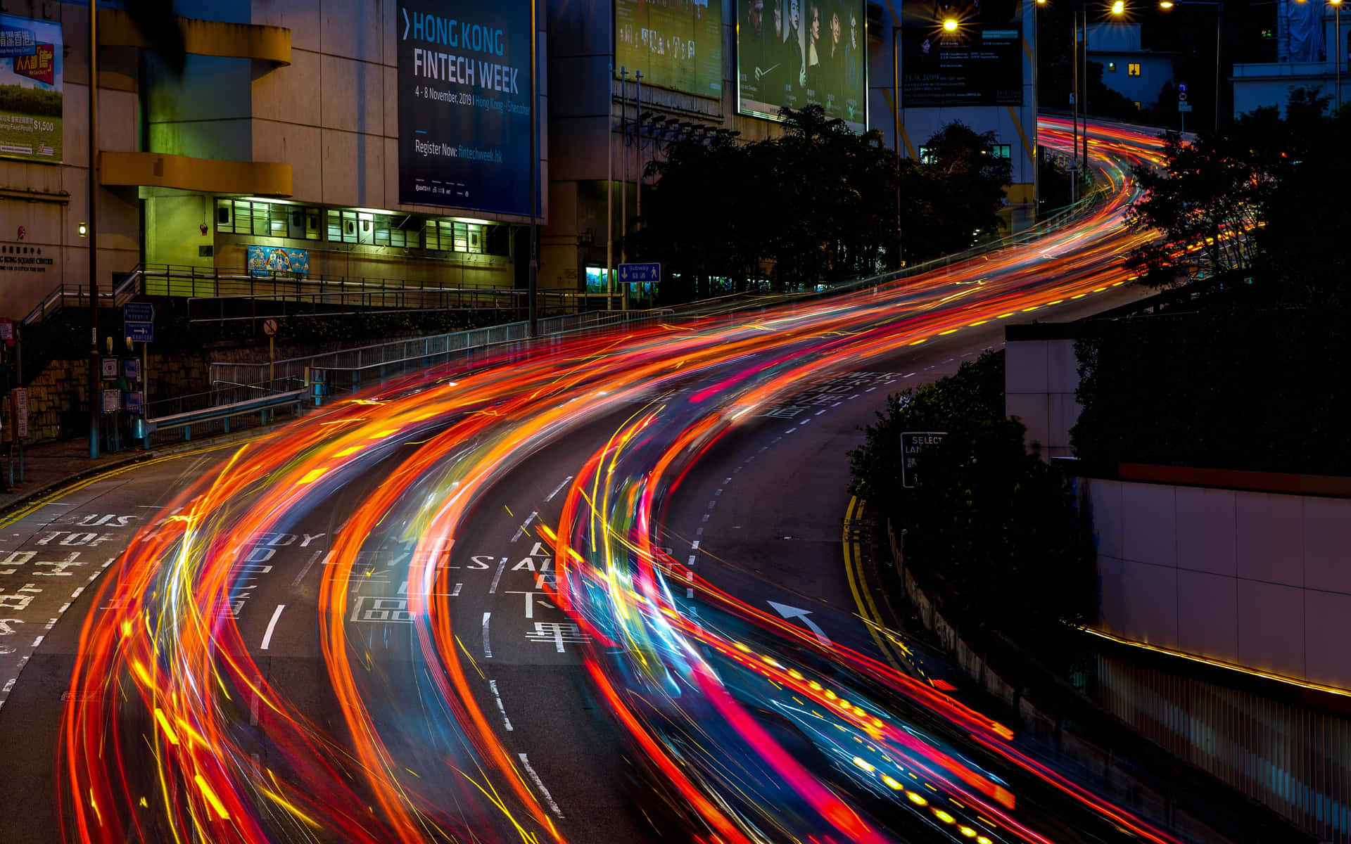 Night Street Wallpaper