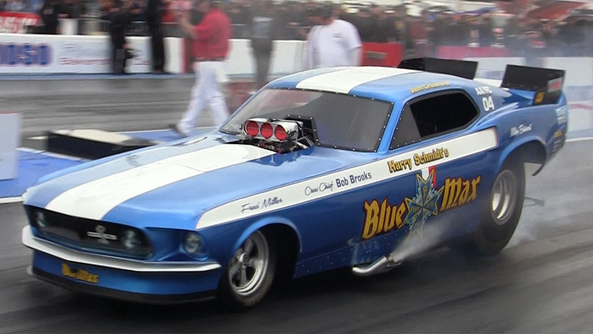 Funnycar Funny Nhra Drag Racing Race Hot Rod Rods Blue Max Ford