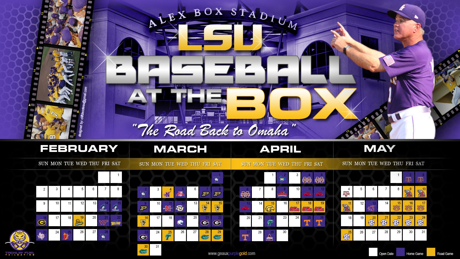 Printable Lsu Baseball Schedule