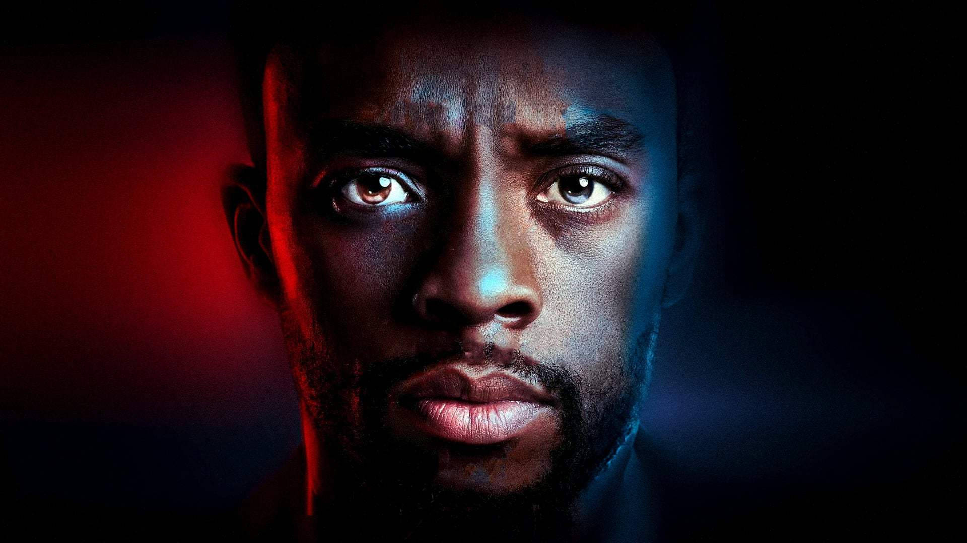 Chadwick Boseman Close Up Photograph Wallpaper