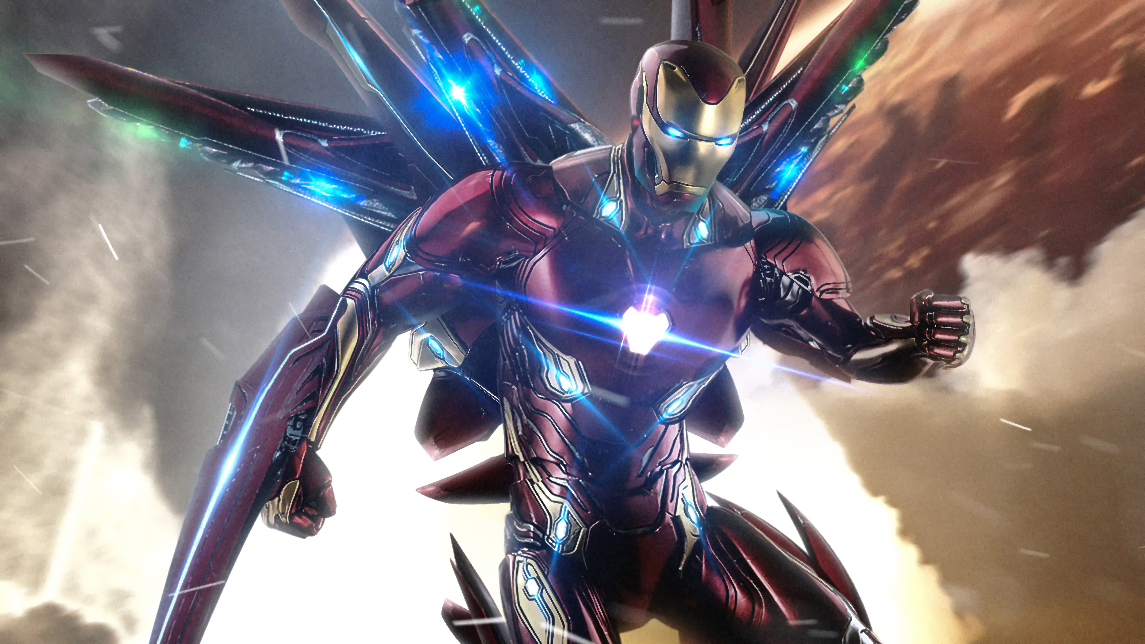 Iron Man Avengers Endgame 4K Wallpaper 35