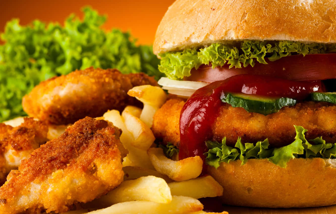 Chicken Nuggets Wallpaper