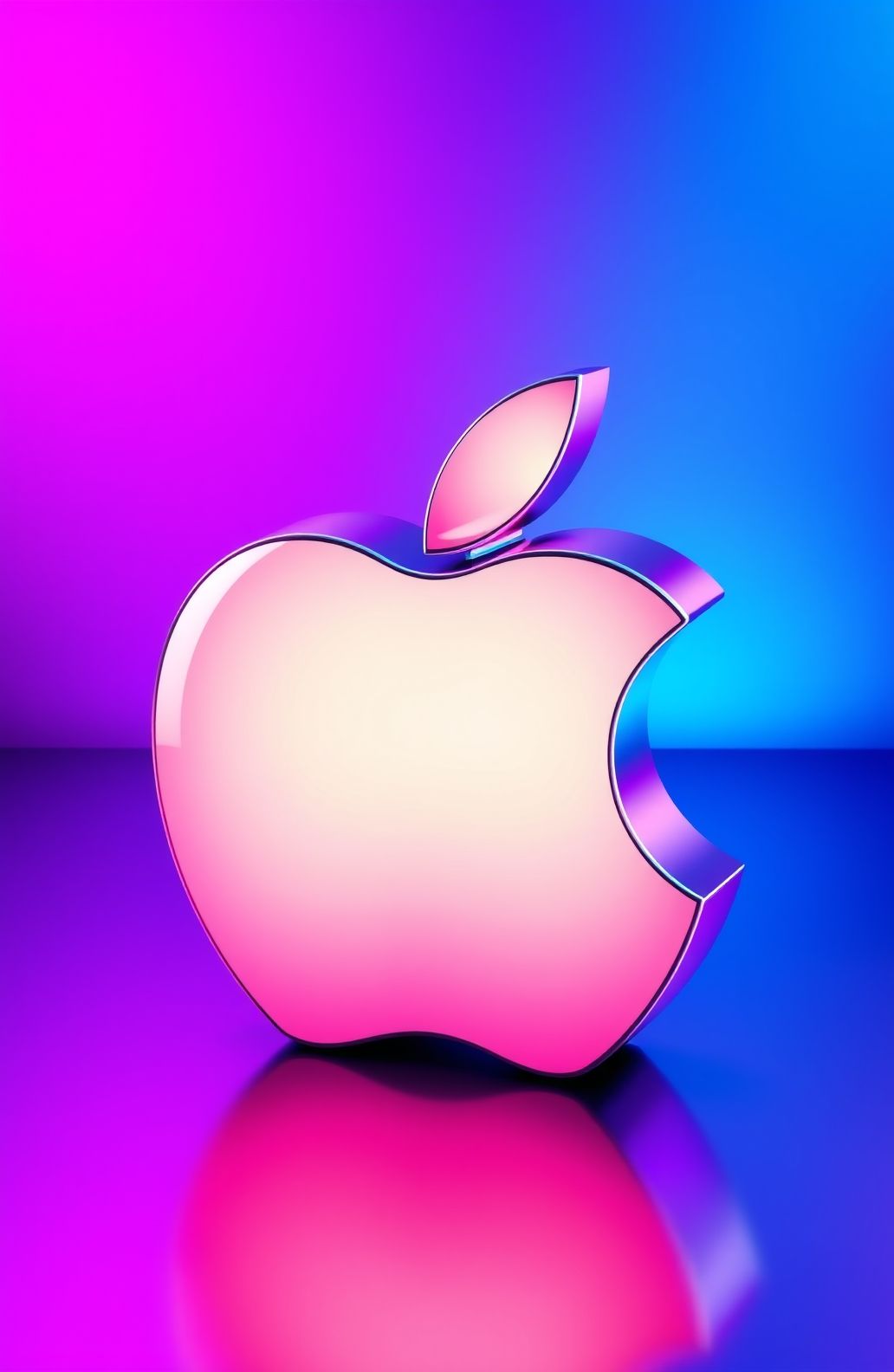 3d Apple Logo Wallpaper