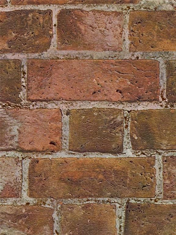 faux brick wallpaper textured red 2016   White Brick Wallpaper