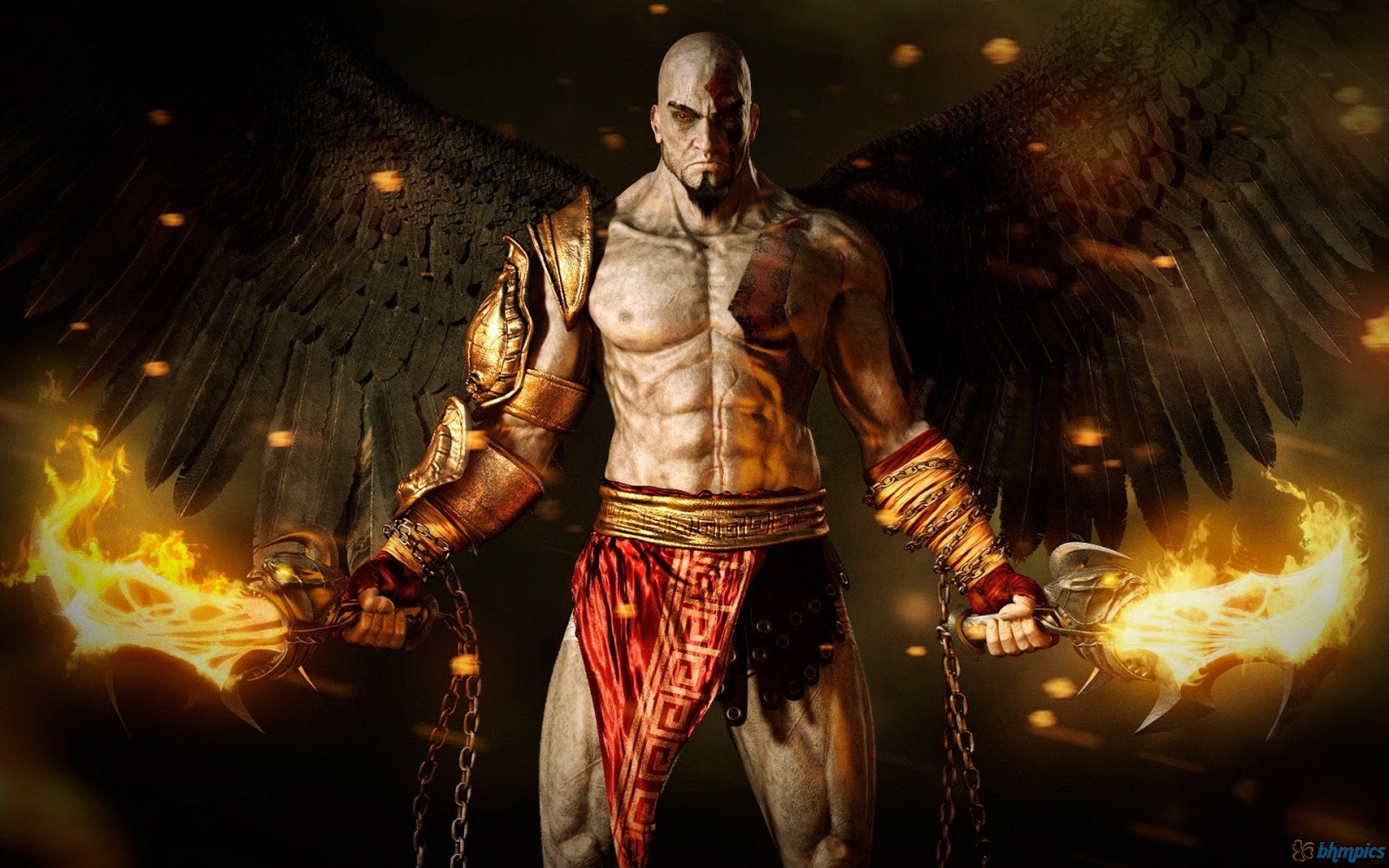 Kratos Personagem Da Franquia De Jogos God Of War