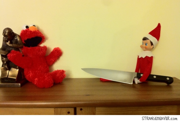 The Creepy Elf On Shelf Isn T Just For Scaring Your Kids This