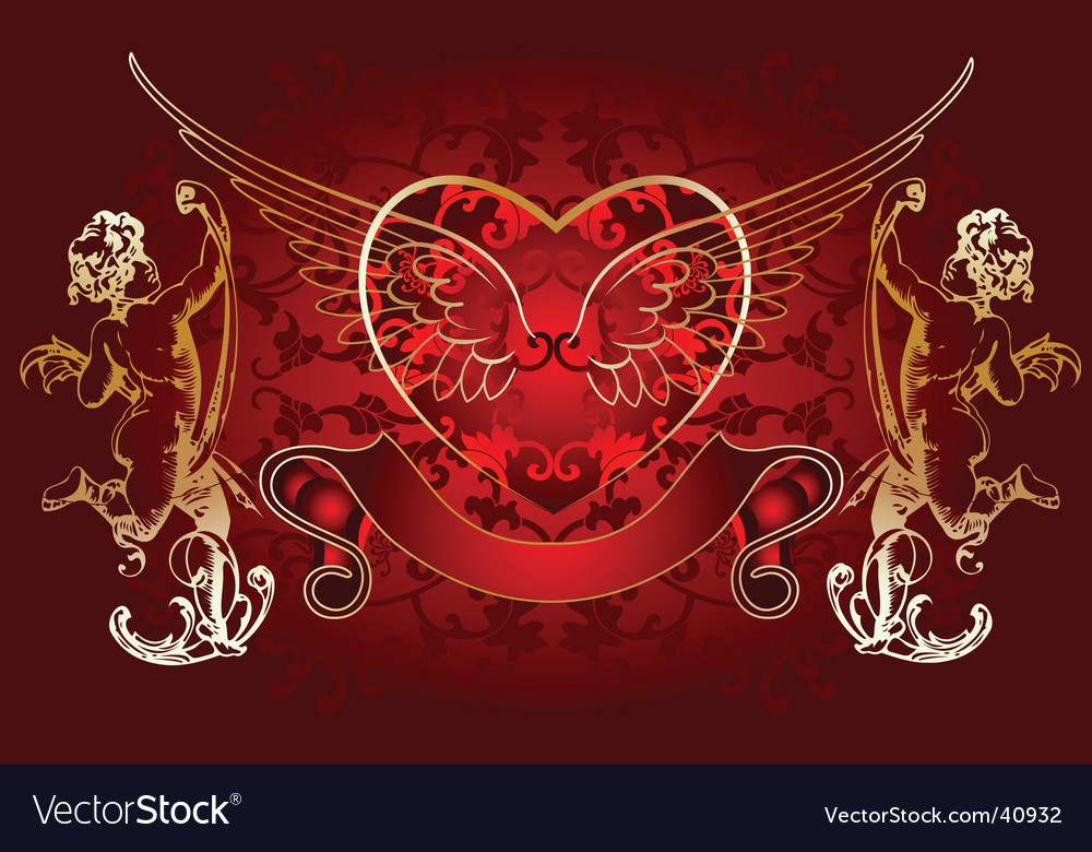 🔥 Free download Cupid background Royalty Free Vector Image VectorStock