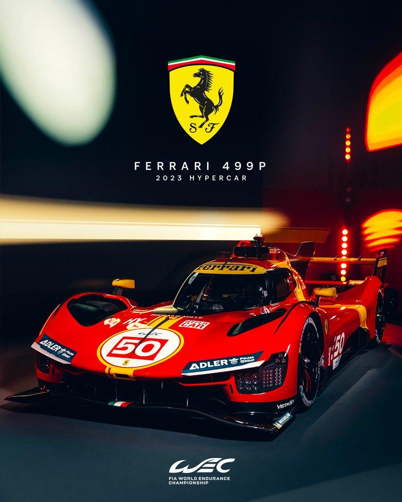 Fia World Endurance Championship On Ferrari 499p