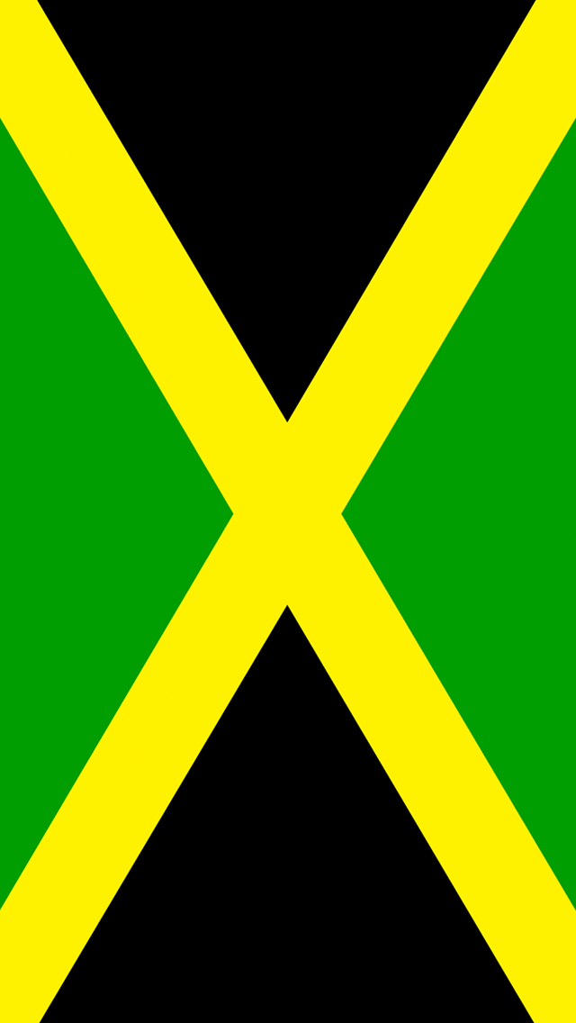 Jamaica Flag iPhone Wallpaper HD