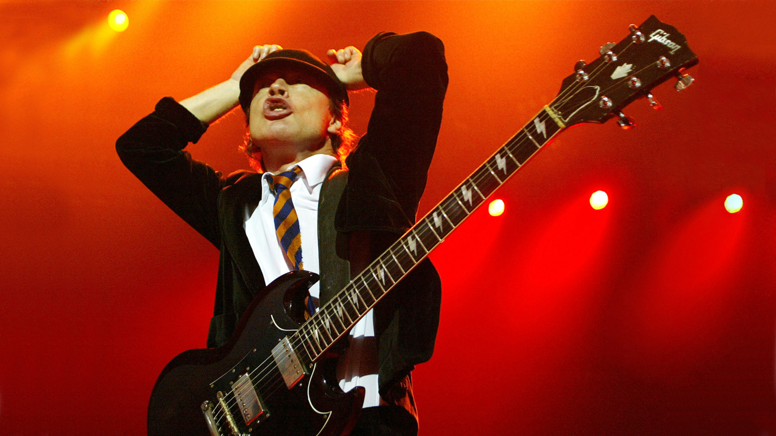 Angus Young Acdc HD Wallpaper Desktop Background