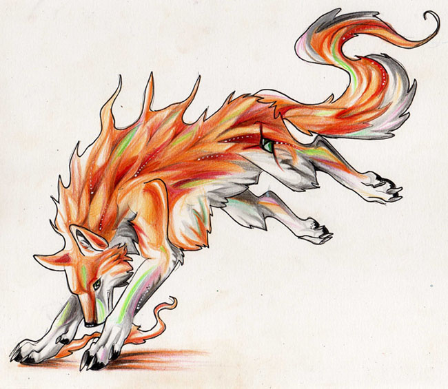 Wolf Trade   Colors of Fire by Lucky978 on